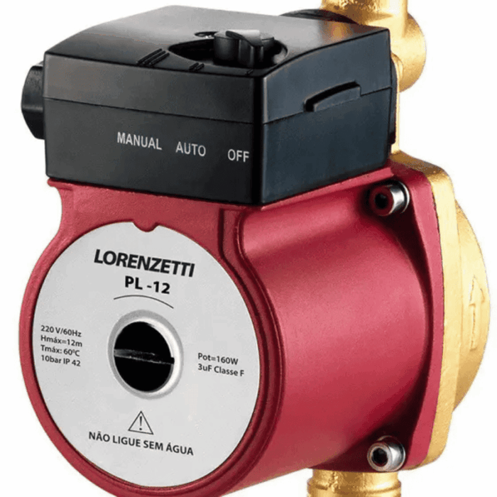 Pressurizador PL 12MCA 127V Lorenzetti