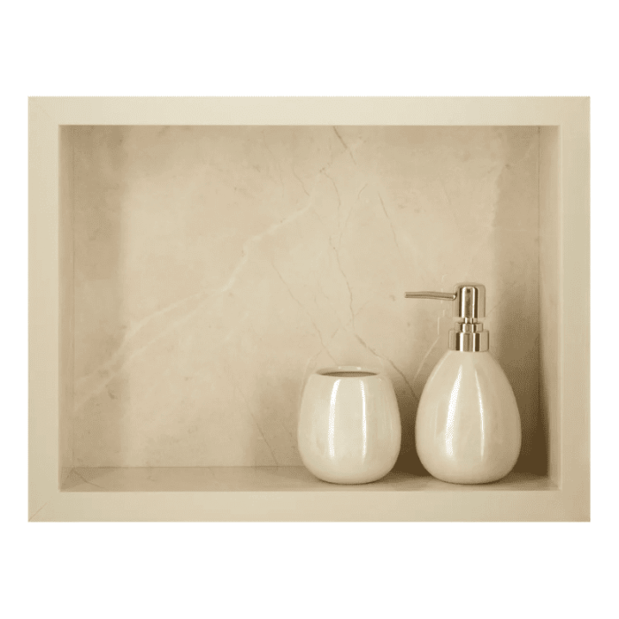 Nicho Mármore Travertino 30x40cm Metasul