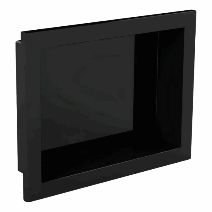 Nicho P/Embutir 30x40cm Preto Vulcano Metasul